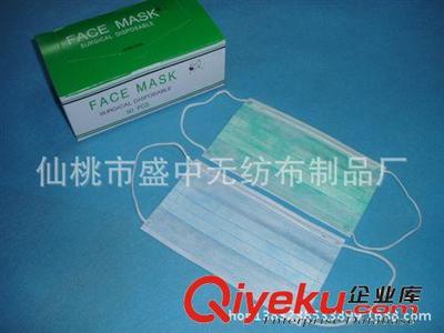 一次性三層無紡布口罩 實惠防護，防塵防流感